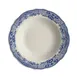 Steelite HL56463924 - 12.75 oz Soup Bowl, 9" x 1.75" Willow Rim Blue China, Oven Safe 500°F - 24/Case 1 image
