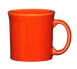 Steelite HL570338 - 12-oz Fiesta Poppy Mug, 3.5"x3.5"x3.625" China, Oven Safe To 425°F - 1 Dozen 1 image