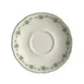 Steelite HL58063880 5.625" Round China Saucer, Giselle Green, Dishwasher/Oven Safe 500°F - 36/Case 1 image