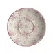 Steelite HL58063888 - 5.625" China Saucer Liliana Rose Scalloped Edge Dishwasher & Oven Safe - 36/Case 1 image