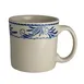 Steelite HL58341008 Executive China Mug, 12-13 oz (3.63" Dia.) White/Homer Ivory Blue Mex - 1 Dozen 1 image