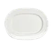 Steelite HL6506000 Oval China Platter, 13-3/8" x 10" x 1-3/8" H, Pristine, Medium Rim - 1 Dozen 1 image