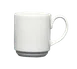 Steelite HL6716000 China Mug, 9‑Ounce Stackable Homer Design, Pristine Finish - 1 Dozen 1 image
