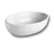 Steelite HL7060AWHA Oval China Baking Dish, 11-Ounce, 6-3/8" x 4-5/8" x 1-7/8" Deep, White - 1 Dozen 1 image