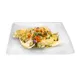 Steelite KMK1034SH Charger Tray – 15" Square White Resin Tray, 15" x 15" x 1½" 1 image