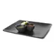 Steelite KMK2103ES Tray, 16" L x 13" W x 1½" H, Black Espresso Resin, Dishwasher Safe 1 image