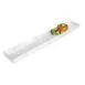 Steelite KMK2145SH Gallery Tray, 23-1/2" L x 4" W x 1" H Rectangular White Resin, Dishwasher Safe 1 image