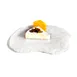 Steelite KMK2170SH Tray – 18" White Resin Serving Tray, Jagged Edge, Dishwasher Safe, Break‑Resist 1 image