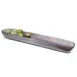 Steelite KMK2733GICE - Oval Resin Serving Tray, 36" L x 6" W x 4" H, Grey Ice, Dishwasher‑Safe 1 image