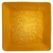 Steelite KMK2800TGP Square Tray, 12‑1/8" x 12‑1/8" x 1‑1/4", Orange Resin, Fusion Series 1 image