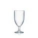 Steelite N206123 - 12 oz Clear PC Goblet Glass, H 6-1/2" Ø 3" B 2-3/4", Shatter‑Proof, 1 Dozen 1 image