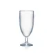 Steelite N206143 - 14 oz Clear Polycarbonate Goblet Glass, 7-1/4" H x 3" Dia, Shatter-Proof - 1 Dozen 1 image