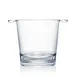 Steelite N562603 - Strahl Ice Bucket, 2-3 Qt Capacity, 9" x 6-5/8" Clear Plastic, Finished, 3/Pack 1 image