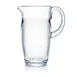 Steelite N700003 Strahl® DaVinci 56-oz Clr PC Pitcher Dur Handle H9-1/4"M7-1/4"T5-1/4"B3-3/8" 3/Pack 1 image