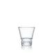 Steelite N710053 - Strahl® CapellaStack Rocks, 5 Oz Clear, 3-1/4" H x 2-7/8" W x 1-7/8" B - 1 Dozen 1 image