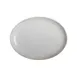 Steelite OG10013799 - Coupe Platter, 12.75" W x 9.5" D x 1.5" H, White Stoneware Finish - 6/Case 1 image
