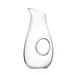 Steelite P20933 Decanter Carafe, 1.25 Qt (35-59 oz) Nude Halo Crystal Glass, 11-3/4" H - 6/Case 1 image