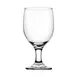 Steelite P44862 Goblet Glass, 11.5 oz Clear Soda Lime, Height 6" Mouth 3-1/4" - 1 Dozen 1 image