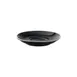 Steelite UCT8120 Round Porcelain Saucer, 5.5" x 5.5", Black Utopia Barista Design - 1 Dozen 1 image