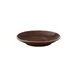 Steelite UCT8134 - Round 6" x 6" Porcelain Saucer, Brown Utopia Barista, 1 Dozen 1 image