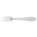 Steelite WL0115 - 5.5" Cocktail Oyster Fork, Handle, Pistol Grip, 18/0 Stainless Steel - 1 Dozen 1 image