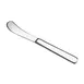 Steelite WL0810FST Butter Spreader, 6-11/16" x 5-6" , 18/10 Stainless Steel, Fieldstone™ - 1 Dozen 1 image