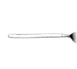 Steelite WL25451 - European Dinner Knife, 9-3/4" Forged Solid Handle, 420 Stainless Steel Finish - 1 Dozen 1 image