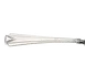 Steelite WL2604 Iced Tea Spoon, 7-1/4" Diamond Crown 18/10 Stainless Steel Frost Finish - 1 Dozen 1 image