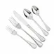Steelite WL3529 Demitasse Spoon, 4-1/2" Length, 18/0 Stainless Steel, Walco Lisbon Finish - 1 Dozen 2 image