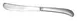 Steelite WL5111 - 6-7/8" Butter Knife, 420 Stainless Steel, 5-6" Length, Bristol Finish - 1 Dozen 1 image
