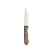 Steelite WL640527 Jumbo Steak Knife, 10" Length, 5" Stainless Blade, Wood Walco Handle - 1 Dozen 1 image