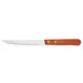 Steelite WL740527 - 8.625" Wood Handle Steak Knife, 5" Stamped 13/0 Blade, Hardwood Walco - 36/Case 1 image