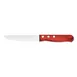 Steelite WL840526R Steak Knife, 10" Blade, 8-9" Overall, Wood Handle, 13/0 Brazil Walnut - 1 Dozen 1 image
