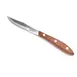 Steelite WL850527 - 8.25" Steak Knife, 4" 13/0 Stainless Blade, Pakka Wood Handle - 24/Case 1 image