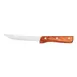 Steelite WL950527 - 9.25" Steak Knife, 5" Stainless Blade, Wood Handle, Brown Pakka, - 1 Dozen 1 image