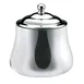 Steelite WLCX529L Sugar Bowl, 10 oz, 18/10 Stainless Steel Mirror Finish, Handle with Lid 1 image