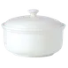 Steelite 11010334 Casserole, 2.0 Qt (8.75" x 4.0"), Ceramic, Safe 530°F, Cover, No Handles - 3/Case 1 image