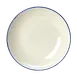Steelite 17100569 - 10" Round Dapple Blue China Bowl, 1.375 Qt (44 Oz) Oven Safe to 530°F, 1 Dozen 1 image