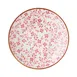 Steelite 18010569 - 10" x 1.75" Round Flora Pink Bowl, 1.375 Qt (44 oz) Vitrified China - 1 Dozen 1 image