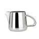 Steelite 5350S105 Creamer Pitcher, 5.5 oz (4.0" x 2.5" x 2.5"), Kamina Finish, 18/10 Stainless Steel 1 image