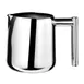 Steelite 53601S140 Creamer Pitcher, 5.5 oz Milk Jug, 3.75" x 2.375" x 2.625", 18/10 Stainless Steel 1 image