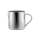 Steelite 5368S513 Creamer Pitcher - 5.5 Oz Milk Jug, 3.75" X 2.625" X 2.625" Stainless Steel Kent 1 image