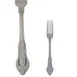 Steelite 5510J023 Dessert Fork 7-1/4" La Tavola, 18/10 Stainless Steel, Polished Finish - 1 Dozen 1 image
