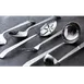 Steelite 5769SX062 - Angle Salad Serving Spoon, 12.4" Stainless Steel Non-Insulated Handle - 1 Dozen 2 image