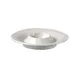Steelite 6300P164 - 5" Aura Porcelain Egg Cups Seven Plates + Cover 465°F/239°C Oven Safe - 24/Case 1 image