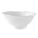 Steelite 6634V609 - 9.75" Round Porcelain Salad Bowl, 2 Qt (64 oz) Oven Safe to 660°F, White, 1/Case 1 image