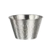 Steelite 7600CV019 Hammered Ramekin, 6 Oz, 3.375" x 2.0" Stainless Steel - 1 Dozen 1 image
