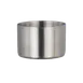 Steelite 7600CV023 - Small Satin Stainless Steel Sauce Cup, 1.5 oz, 1.5" x 1.0" Metal - 1 Dozen 1 image