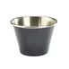 Steelite GWRAMST2BK - 2.5‑Oz Black Stainless Steel Ramekin & Sauce Cup, 2.375" x 1.75" - 24/Case 1 image
