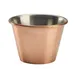 Steelite GWRAMST2C - 2.5 oz Stainless Steel Ramekin, 2.375" x 1.75" Copper Finish - 24/Case 1 image